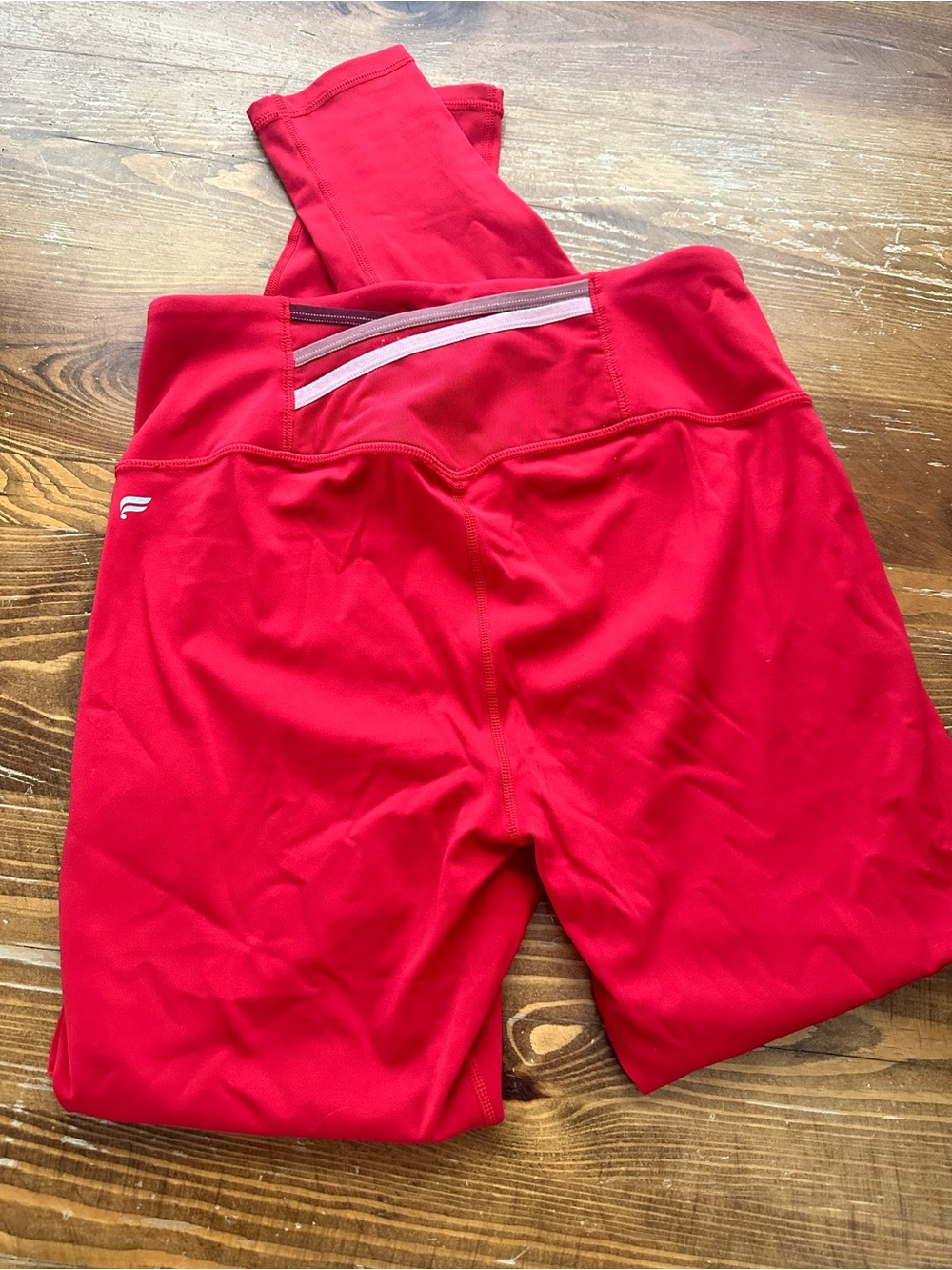 Red Fabletics Leggings Size M